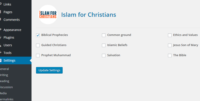 Islam for Christians Archive